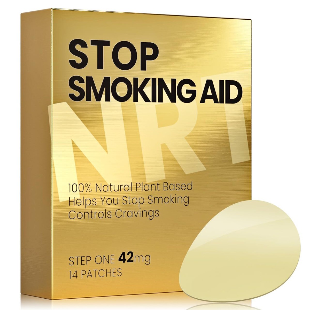 Stop Smoking Aid Step 1 Patches 42mg 14ct Anti-Smoking Transdermal