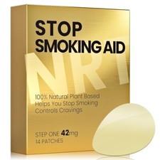 Stop Smoking Aid Step 1 Patches 42mg 14ct Anti-Smoking Transdermal