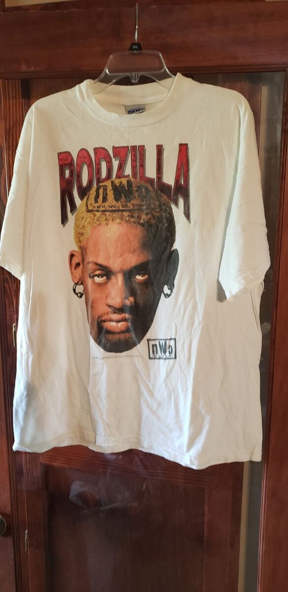 Vintage 1998 Iconic Dennis Rodman Rodzilla XL Graphic T Vintage 1998 Iconic Dennis Rodman Rodzilla XL Graphic T