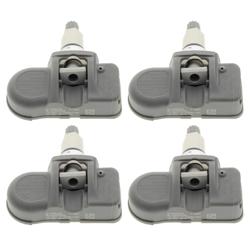 Set of 4 TPMS 56029400AC Tire Pressure Sensor for 2008-20 Dodge Challenger SRT - Image 4 of 4