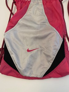 nike drawstring bag pink