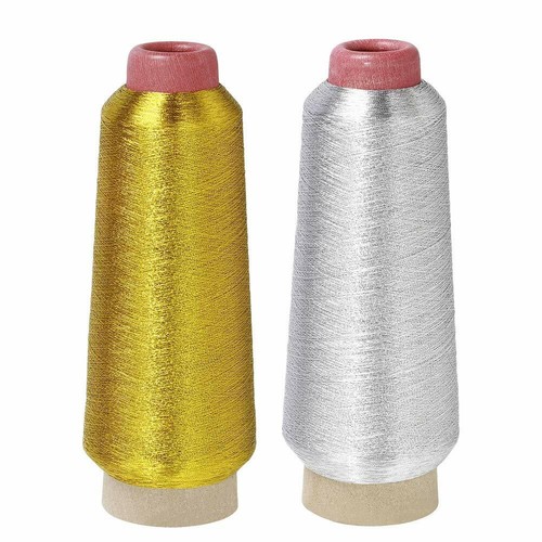 Machine Stitching Sewing Thread Spools for Embroidery Everyday Use Pack of 2 Pcs - Picture 1 of 4