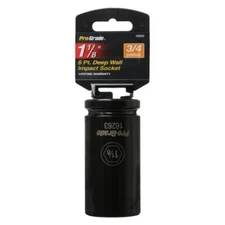 Pro-Grade 16263  3/4-Inch Drive 6 Point Deep Wall 1-1/8-Inch Impact Socket