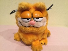 VTG 1981 R. DAKIN PLUSH GARFIELD, SHREDDED NUTSHELL TUSH, 6 IN., KOREA