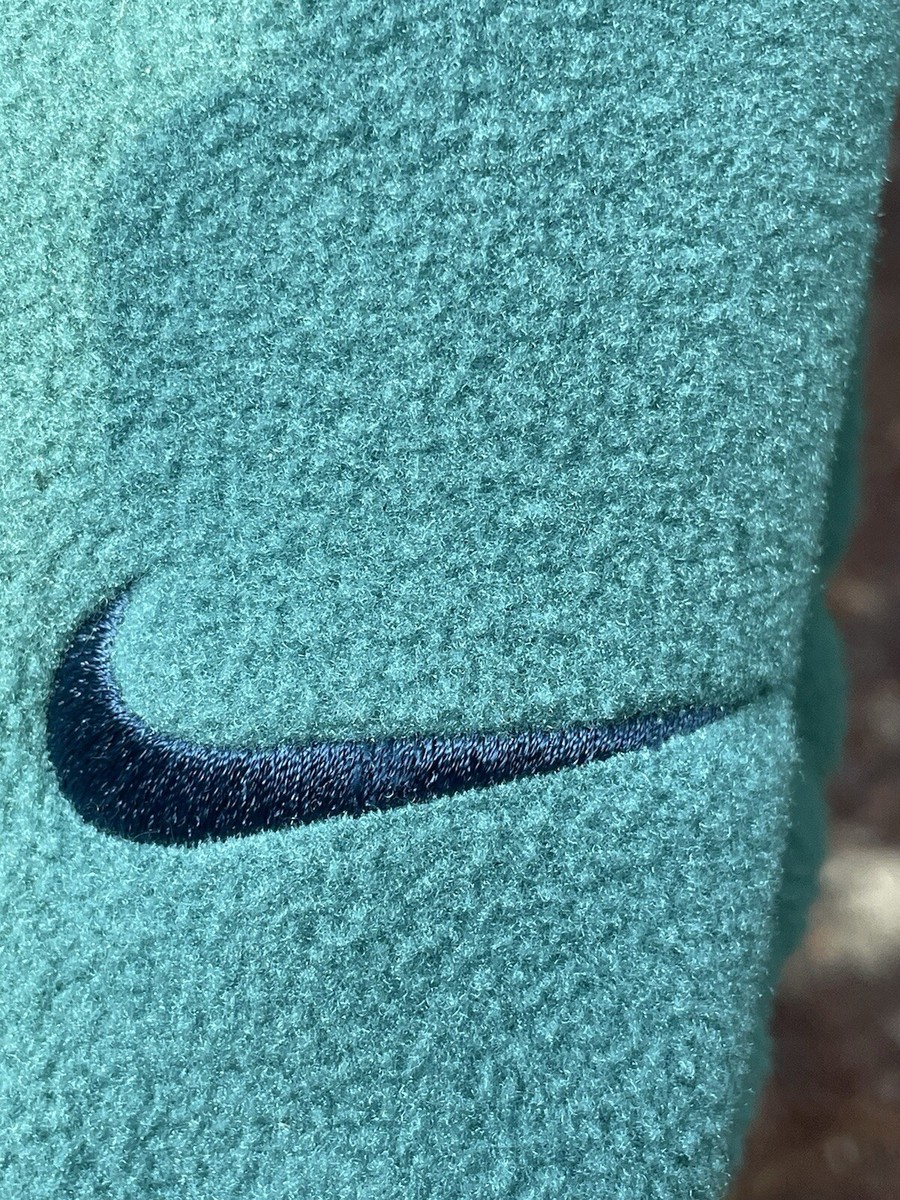 USA Made Vintage NIKE ACG 1/2 Zip Polartec Fleece Teal Pull