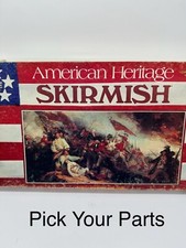 Skirmish American Revolutionary War Board Game Replacement Pieces Parts You