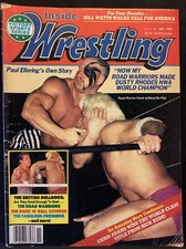 Inside Wrestling Sports Magazine November 1986 Paul Ellering Hawk Ric Flair