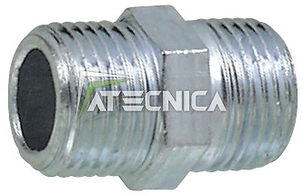 RACCORDO NIPLES NIPPLO FIAC 290/6 3/8 MASCHIO 1/4 MASCHIO CHIAVE 20