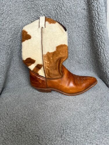 Code West Women's Calf Hair Cowboy Boots Size 8M L