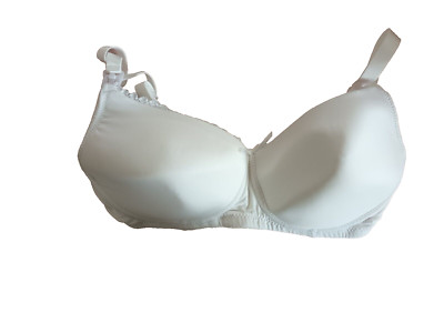 Skin To Skin 34C Weiß Bügelfrei Gepolstert Drop-Down Cup Baumwolle Gefüttert Still BH