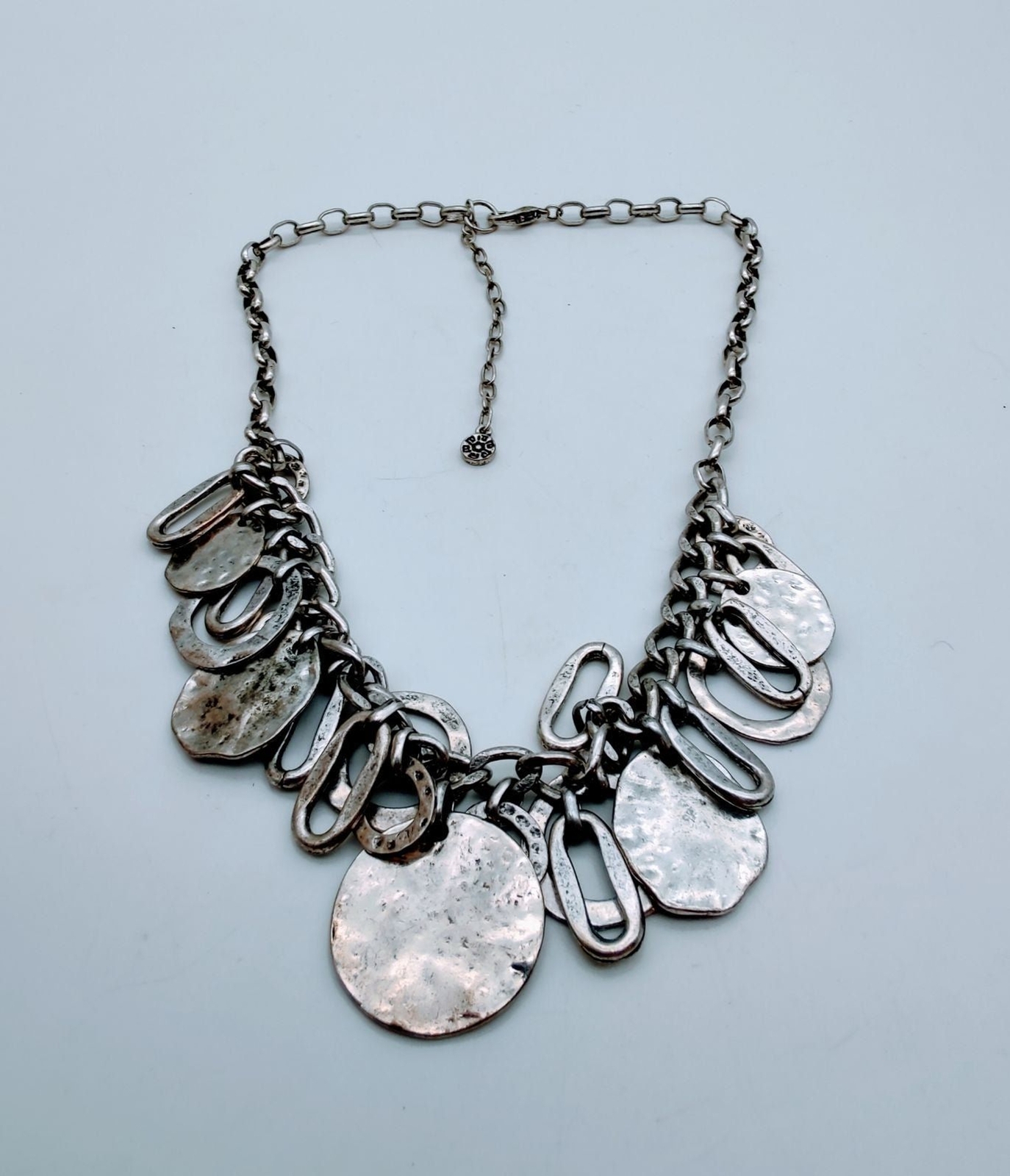 Ruby Road Silver Tone Statement Necklace - image 3