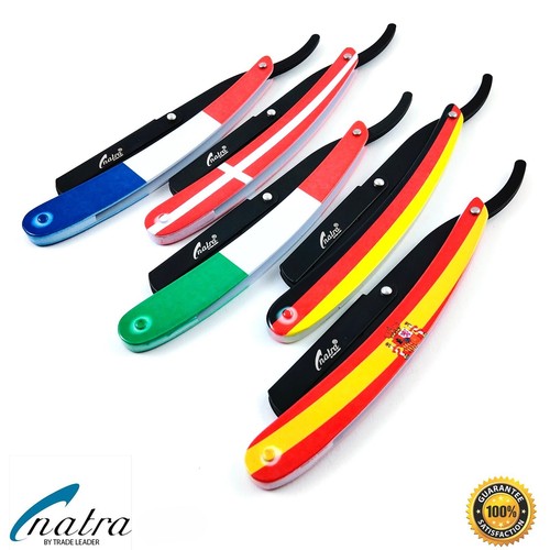 Rasiermesser + 100 DERBY Professional Rasierklingen Rasierer Rasur Razor NATRA - Picture 1 of 25