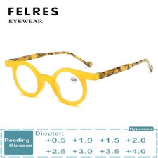 Round Small Frames Retro Reading Glasses For Women Classic Presbyopic Readers