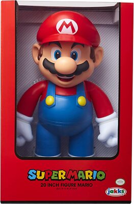 jakks PACIFIC 任天堂販売 SUPERMARIO 20インチ フィギュア マリオ NSL