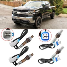 4PCS O2 Oxygen Sensor For Chevy Silverado Tahoe 2003-2005 GMC Sierra Yukon 5.3L