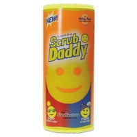 Scrub Daddy, Inc. Scratch-free Scrubbing Sponge, 4 1/8 Diameter, Yellow, on sale Scrub Daddy, Inc. Scratch-free Scrubbing Sponge, 4 1/8 Diameter, Yellow, on sale