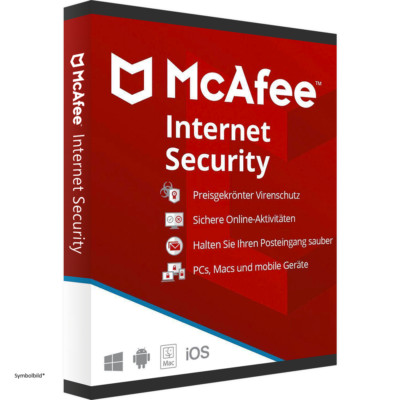 McAfee Internet Security 2026 3-Gerät / 2-Jahr Windows/Mac/Android/iOS / KEY