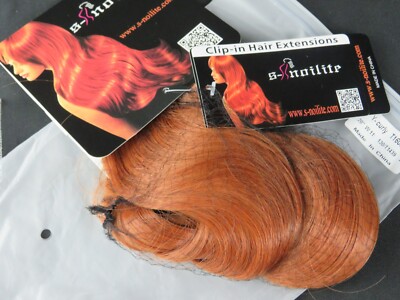 Crown Hair Extensions 20 Inches Curly Ginger Invisible S-noilite