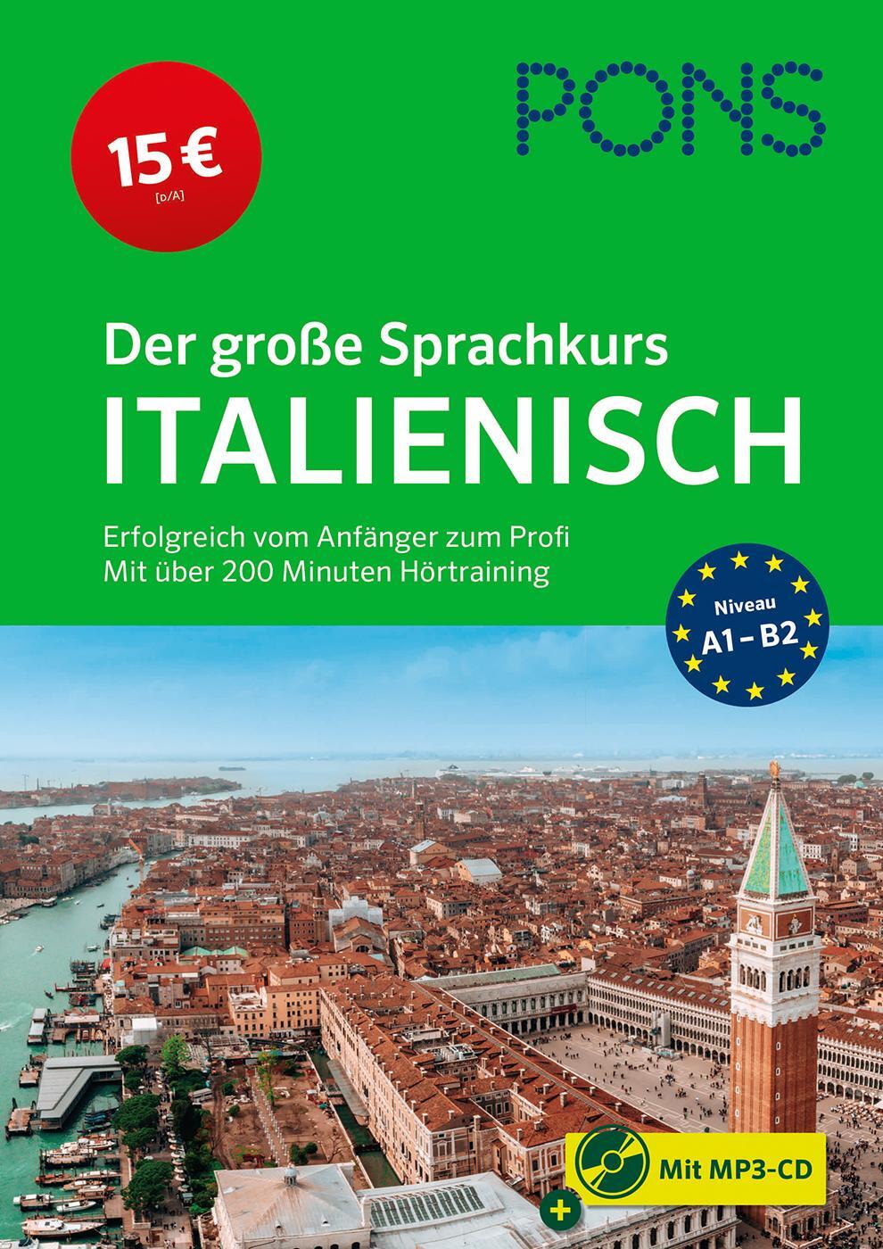 Thumbnail - Pons Der Große Sprachkurs Italienisch: Erfolgreich Vom Anfänger Zum