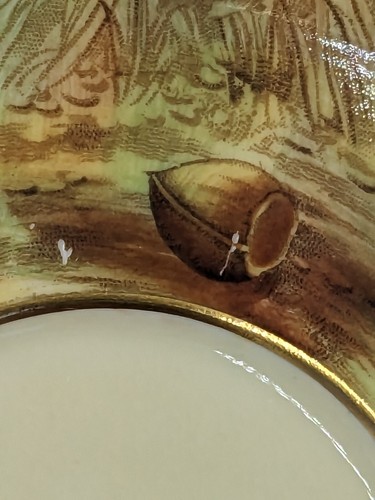 Vintage Aynsley Orchard Fruit Tea Cup & Saucer Set - Picture 11 of 11