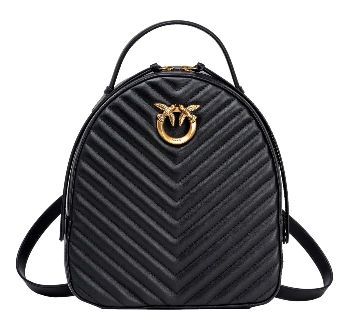 PINKO Zaino Donna Love Click Classic BackPack Z99Q Colore Nero