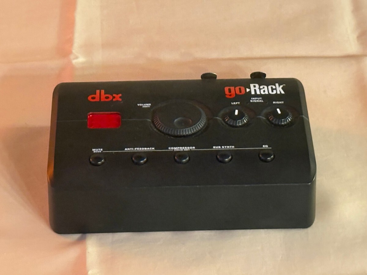 dbx goRack Performance Processor for sale online | eBay