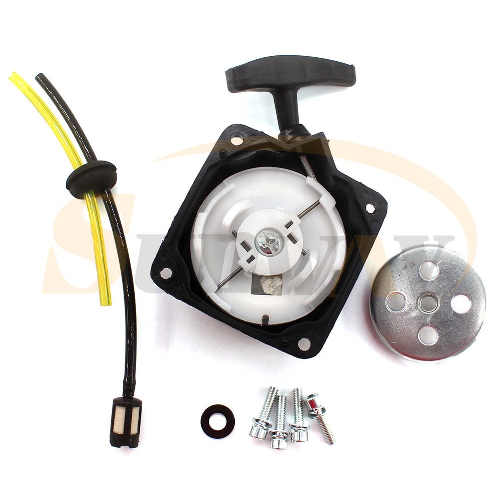 Recoil Starter Pull Start Pawl For Strimmer Brush Cutter Hedge Trimmer Fuel Line