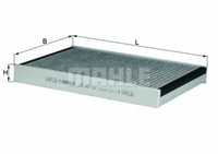 Mahle Innenraumfilter Aktivkohle FüR Citroen C5 III,C6; Peugeot 407 Coupe SW