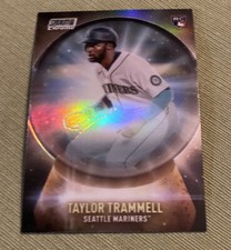 2021 Stadium Club Chrome Crystal Ball #CB-22 Taylor Trammell Mariners Rookie RC