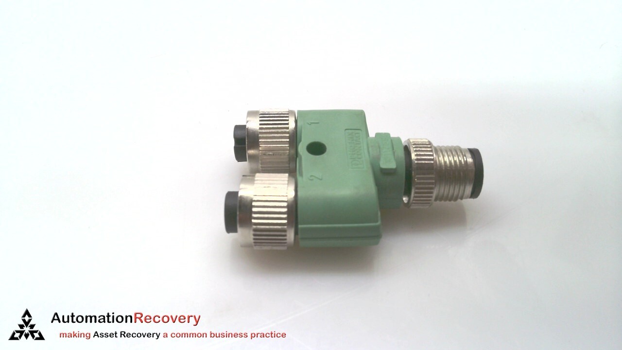 PHOENIX CONTACT SAC-3P-M12Y/2XM12FS PE S21, Y-DISTRIBUTER, 1511789  