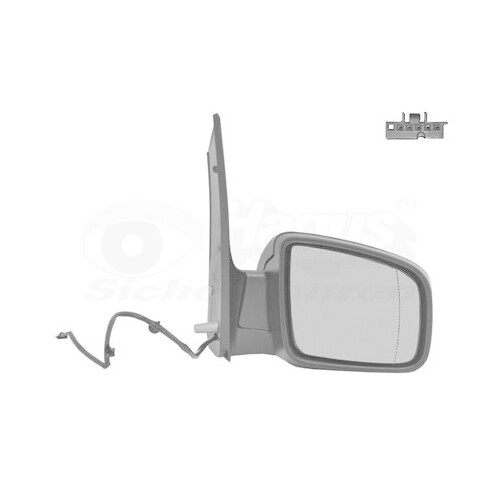 VAN WEZEL Außenspiegel Links Für Ford Fiesta IV - Fahrerseite Konvex 1831803