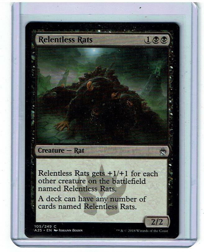 Relentless Rats - Masters 25 - Magic the Gathering