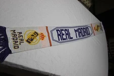 Vintage Real Madrid Football Scarf Colors Of The Spanish Flag