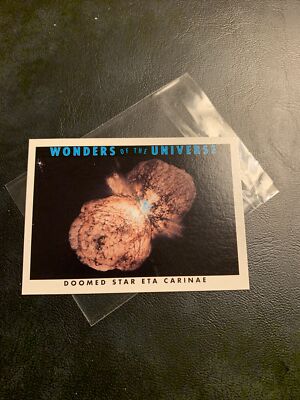 Wotu Wonders Universe Card￼ 2013 upper deck￼ WT-50 Doomed Star Eta Carinae