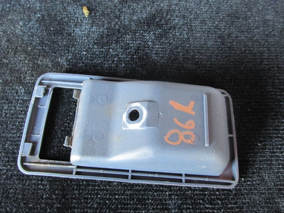 Fits Nissan 300ZX Door Handle Bezel Blue Passenger 1984 1985 1986 1987 1988 1989 - Image 2 of 4