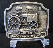 IH International Harvester McCormick Deering 10-20 hp Tractor Belt Buckle Ltd Ed