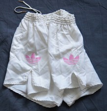 RARE ADIDAS Glanz Shorts Sporthose D7 Silky Shiny Retro Vintage Nylon Gay 80s