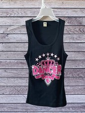 Kavio DANCER Ribbed Tank Women's Size Medium Black Tank Princess NWOT