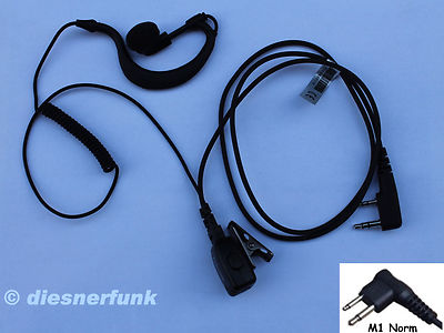 HEADSET SECURITY PY-29-M für Motorola Team IP3 IPDA32 mit Motorola M1-Stecker