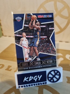 ZION WILLIAMSON 'LIGHT'S CAMERA ACTION' (NEW ORLEANS PELICANS, PANINI NBA HOOPS