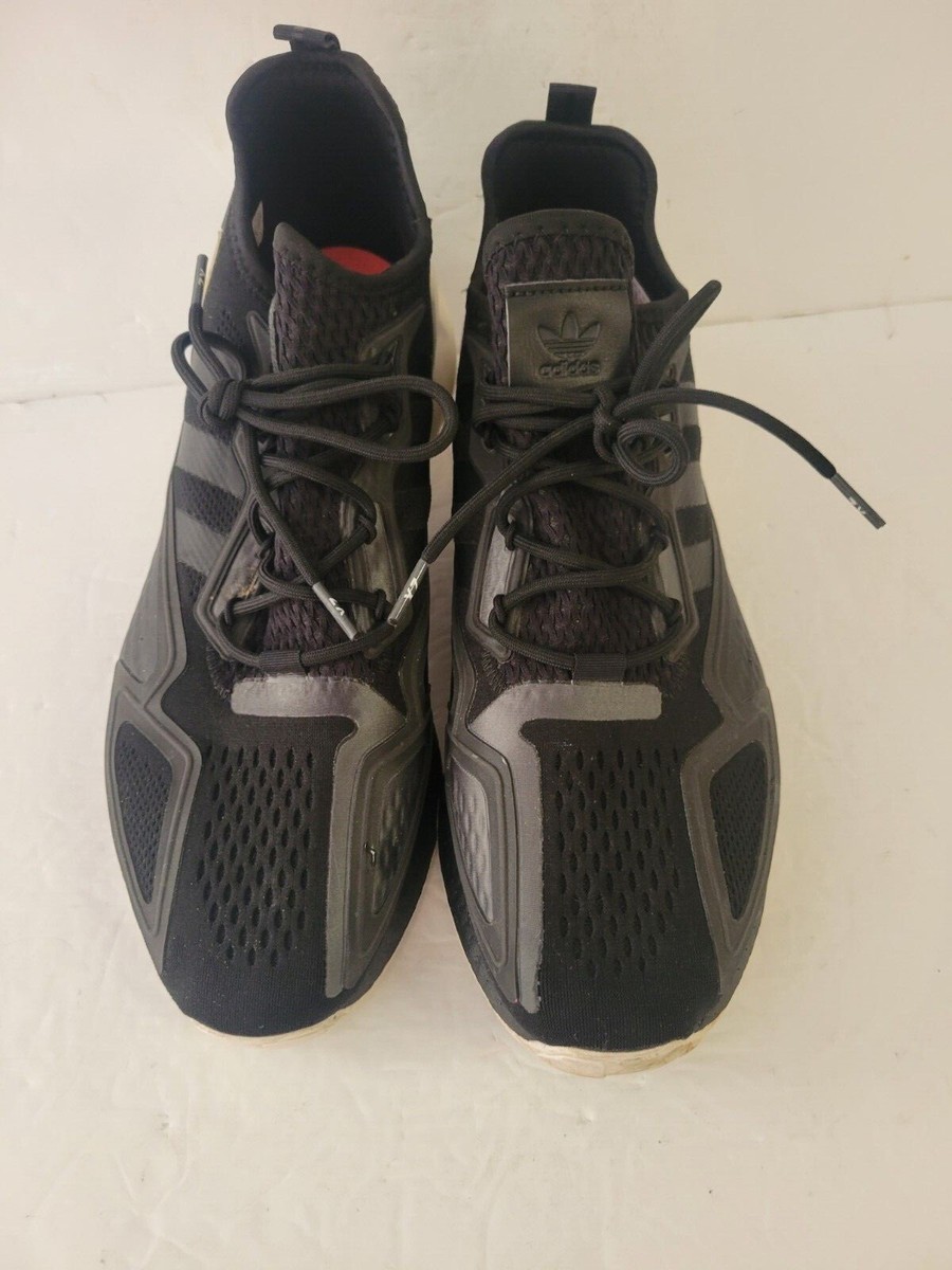 ADIDAS ZX 2K BOOST Mens Running Shoes FZ2946 White/Black US Sz 13