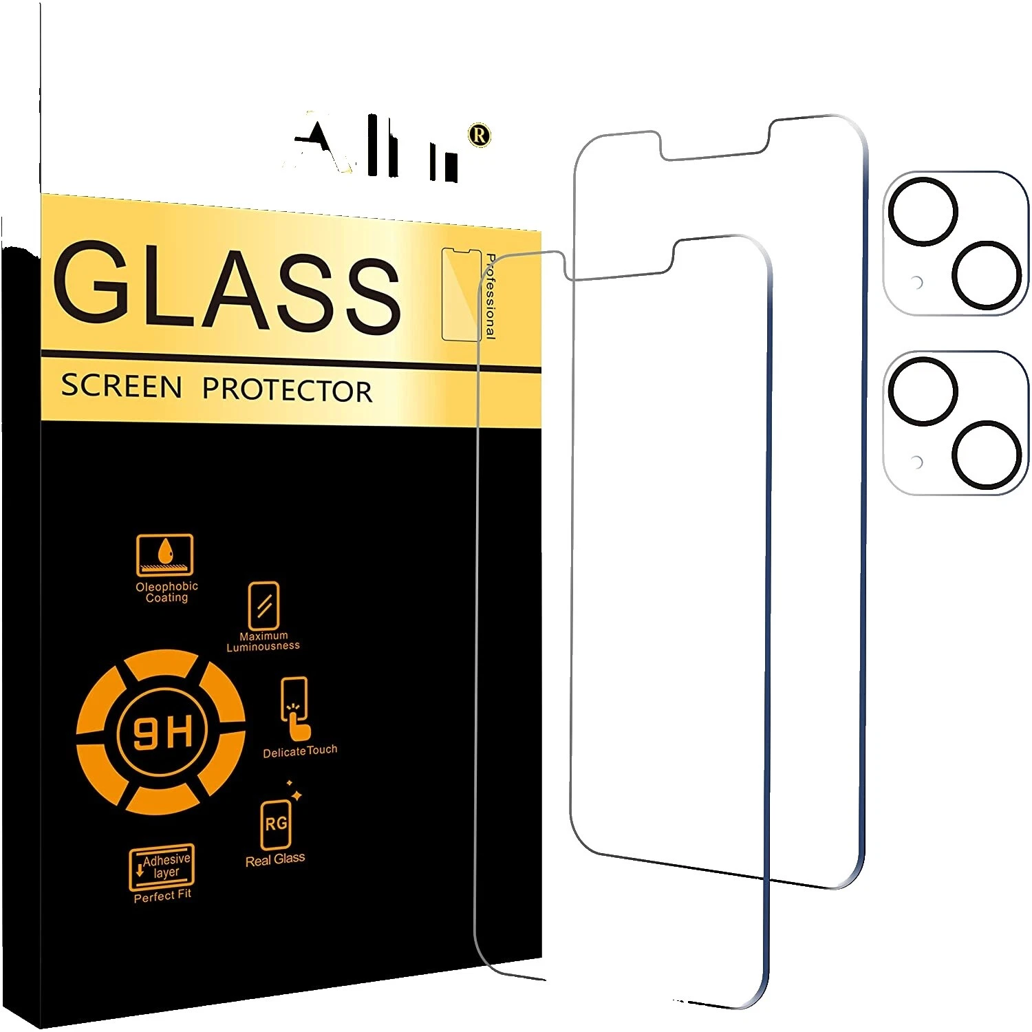 Tempered Glass Screen Protectors for Dell