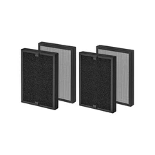 Nispiria True HEPA Filter KF250 for Kenmore 1200e Series Air Purifier PM201 4 Pk