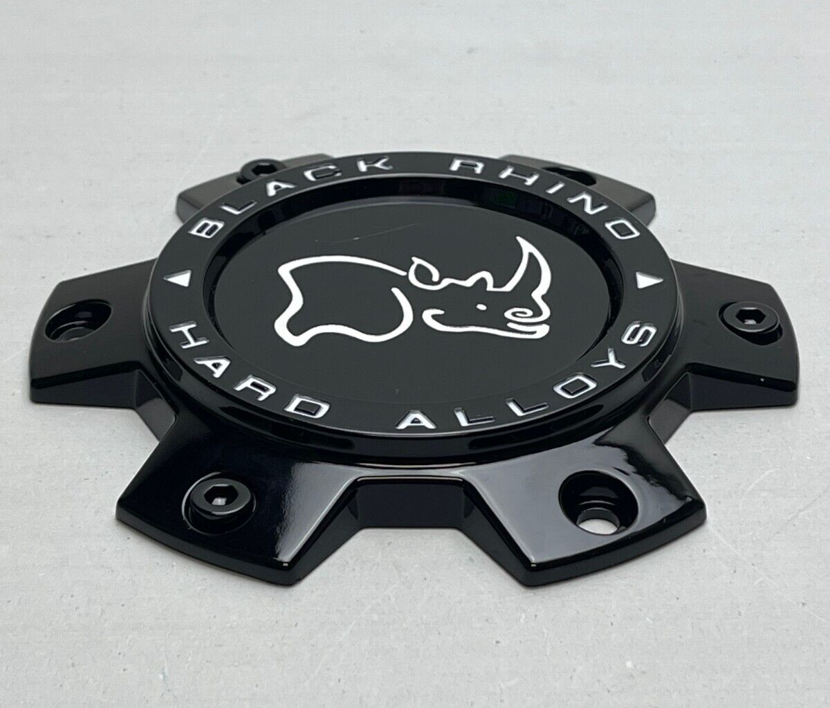 *USED Black Rhino Gloss Black Wheel Center Cap SCREWS NOT INCLUDED CAP