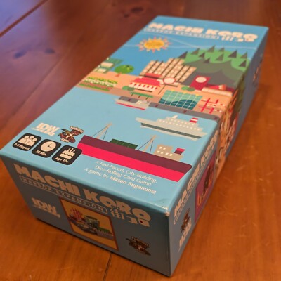 Machi Koro Board Game Plus Harbor Expansion
