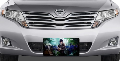 Wednesday Addams Thing License Plate
