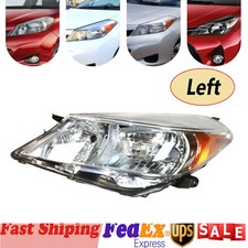 For 2012-2014 Toyota Yaris Hatchback Left Driver Side Halogen Headlight Headlamp
