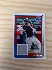 2023 USA Baseball Stars and Stripes USA Material #28 Dylan Cupp 006/250