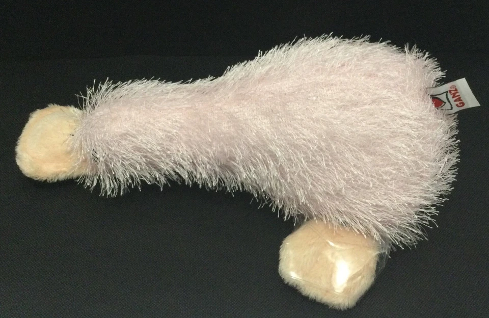 Webkinz Pink Googles 11” Platypus HM208 Plush Stuffed Animal by Ganz No Code - Image 2 of 4