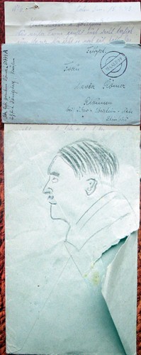 Translated WW2 Feldpost - Luftwaffe Division 1943 - sender was killed in action
